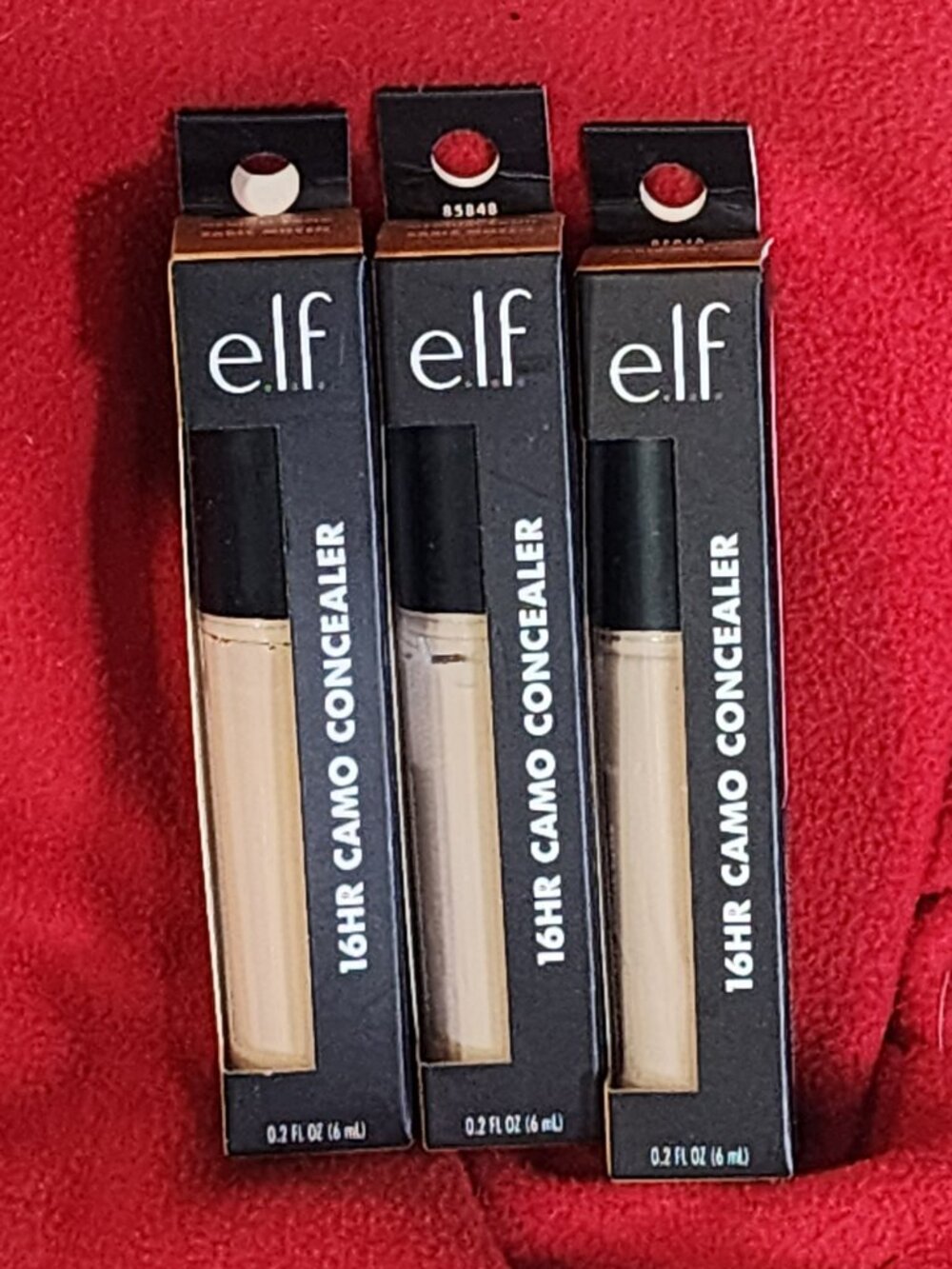 E.L.F. 16HR Camo Concealer .2fl oz. Full Coverage Matte Finish Medium Sand 3CT